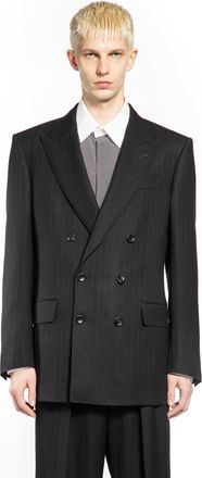 Tom Ford Wool Stripe Double-Breasted Blazer