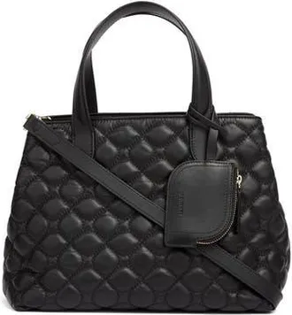 L.k. Bennett Juliette Quilted Leather Tote in Bla-Black at Nordstrom Rack, Size One Size Oz