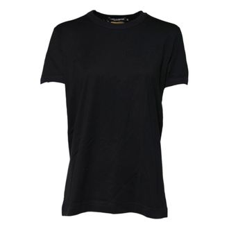 Dolce & Gabbana Heren, Tops, Zwart, Maat: S Katoen