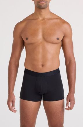Saxx DropTemp Assorted 2-Pack Cooling Cotton Boxer Briefs in Dark Ink/Black at Nordstrom, Size Xx-Large