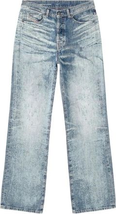 Diesel 1971 D-Sent Jeans - Dames - Regular Fit Jeans - Blauw - W24 - Katoen - Jeans