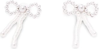 Self Portrait Bow Dangle Earrings