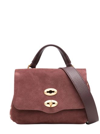 Zanellato Bordeaux Structured Leather Shoulder Bag