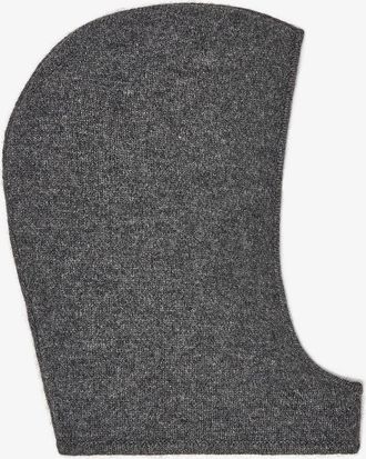 Ganni Mixed Dark Grey Balaclava
