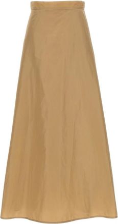 Jil Sander Dames, Rokken, Beige, Maat: XS Poliester
