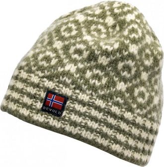 Devold Svalbard Beanie M&uuml;tze - Unisex | oliv