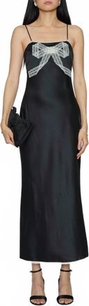 LoveShackFancy Isolie Dress In Black