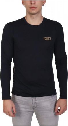 Emporio Armani Emporio Armani Ea7, Tops, Heren, Blauw, XL, Af 10170 Long Sleeve Top