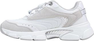 Guess Imeri Sneakers - Dames - Sneakers - Wit - 39 EU - Polyester - Schoenen