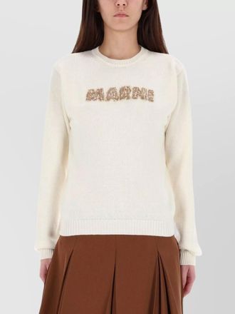 Marni wool logo jumper