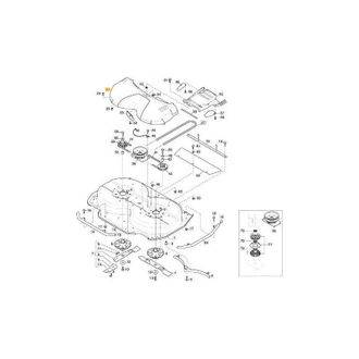 STIGA Sports Transmision Impresora Carter Cd85-95-105 Gris Ggp Original Stiga - 337060037/0