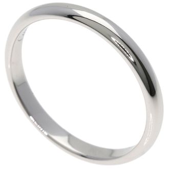 Cartier Platinum Platinum 950 Band Ring (Pre-Owned)