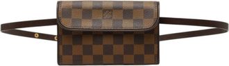 Louis Vuitton Brown Pvc Leather Fanny Pack Pochette (Pre-Owned)