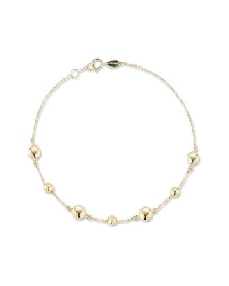 Ember Fine Jewelry 14K Bubble Station Bracelet