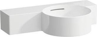 Laufen Laufen - Val Lavabo Con Enjuague Manual, Sin Agujero Para Grifo