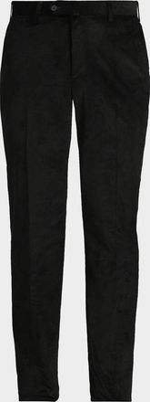 Isaia Men & apos;s Dynamic Comfort Cotton-Blend Corduroy Pants