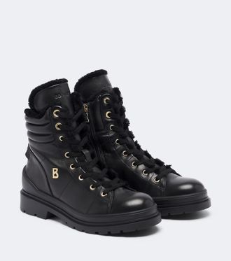 Bogner St Moritz S 14 B leather lace-up boots
