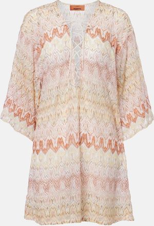 Missoni Lame beach cover-up