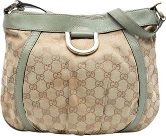 Gucci Pre-owned Shoulder Bags, female, Brown, Size: ONE SIZE Pre-owned Hobo Bag