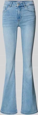 Review Flared Fit Jeans im 5-Pocket-Design in Hellblau, Gr&ouml;&szlig;e 24