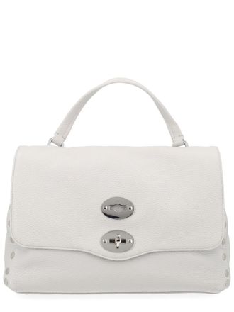 Zanellato Womens Handbag Postina Grey Bovine Leather Handbags Hand Bags