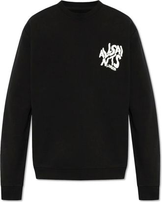 AllSaints Sweatshirts, male, Black, Size: XL Sweatshirt Orlando