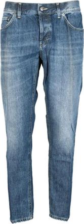 Dondup Heren, Jeans, Blauw, Maat: W36 Katoen