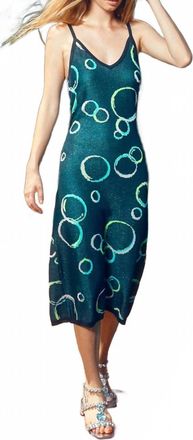 Replica Los Angeles Bubbles Intarsia Slip Midi Dress In Multicolor