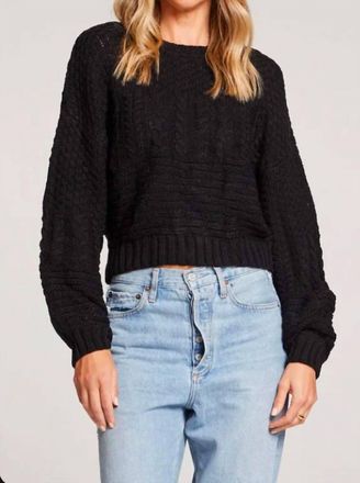 Saltwater Luxe Ronnie Sweater In Black