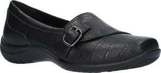 Easy Street Cinnnamon Comfort Loafer - Multiple Widths Available in Black Croco at Nordstrom Rack, Size 6.5