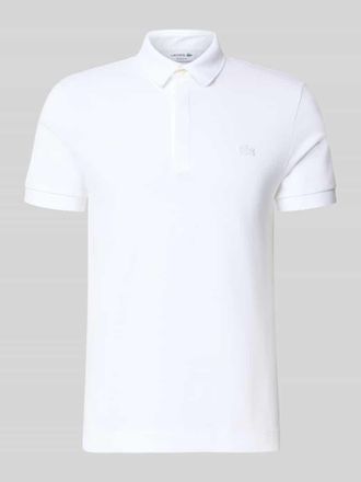 Lacoste Regular Fit Poloshirt aus Baumwoll-Mix in Weiss, Gr&ouml;&szlig;e XXXL