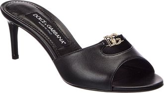 Dolce & Gabbana Leather Sandal