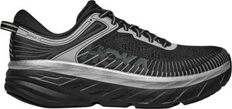 Hoka One One Bondi 7 Running Shoes in Black/Stardust Men