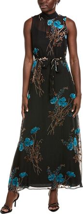 Julia Jordan Burnout Velvet Maxi Dress