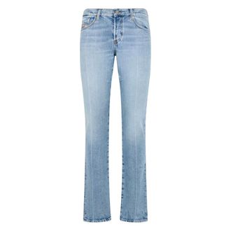 Diesel Slim-fit Jeans, male, Blue, Size: W33 Light denim slim and flared jeans