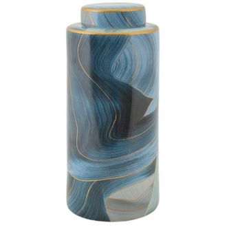 Mauro Ferretti Vaso Ceramica Elegante Grande cm diam 15X34 - elegant