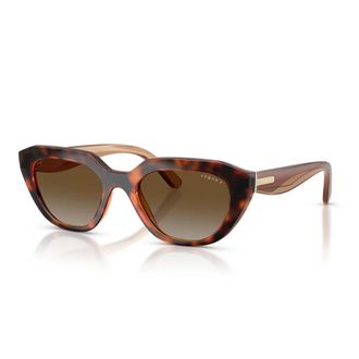 Vogue Sunglasses, unisex, Brown, Size: 51 MM Oversized Sunglasses
