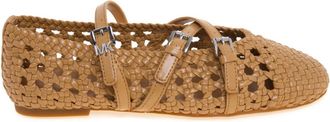 Michael Kors Indy Flex - female - Michael Kors - Ballerina Shoes - Brown - 5 1/2 UK - Shoes