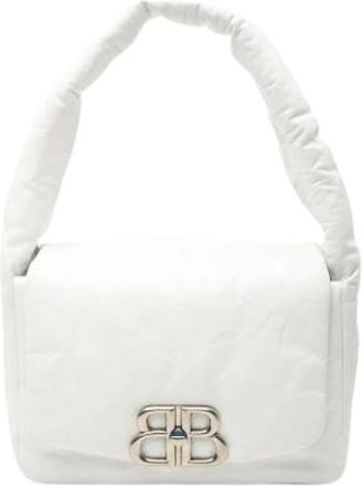 Balenciaga Pre-owned Vintage Schoudertas - Dames - Vintage Schoudertas - Wit - ONE Size - Leer - Vintage