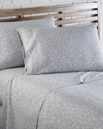 Southshore Fine Linens Southshore Linens Geometric Maze Ultra Soft Sheet Set