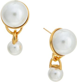 Oscar De La Renta Oscar De La Renta Pearl Drop Earrings