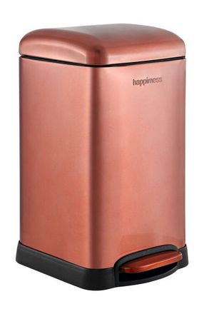 Happimess Betty Retro Mini 3.2-Gallon Step-Open Trash Can in Rose Gold at Nordstrom, Size Small