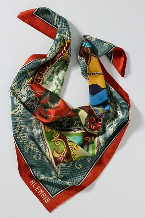 Alemais Ace 100% Silk Scarf