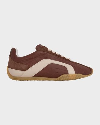 Pierre Hardy Jump Mixed Leather Sneakers