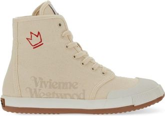 Vivienne Westwood White Logo Sneakers