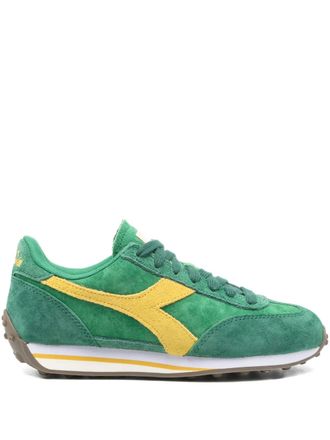 Diadora Rally lace-up suede sneakers - Groen