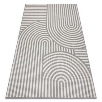 RugsX RugsX Flat Rug in Grey | Size: 160 cm x 230 cm
