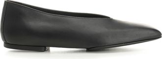 Rick Owens Leather Ballerinas