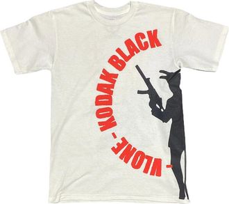 Vlone Mens Vulture T Shirt In White