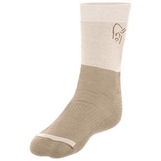 Norr&oslash;na Trollveggen Heavy Weight Merino Socks Wandersocken - Unisex | beige